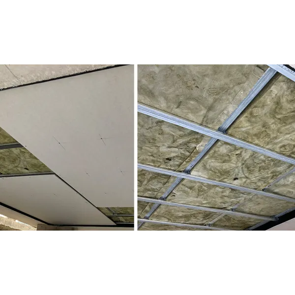 Pannello Lana di Roccia Minerale - Spessore 50 mm - Fonoisolante Acustico Isolante Termico Pareti Soffitto