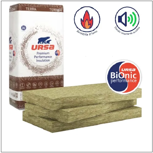 Pannello Lana di Roccia Minerale - Spessore 50 mm - Fonoisolante Acustico Isolante Termico Pareti Soffitto