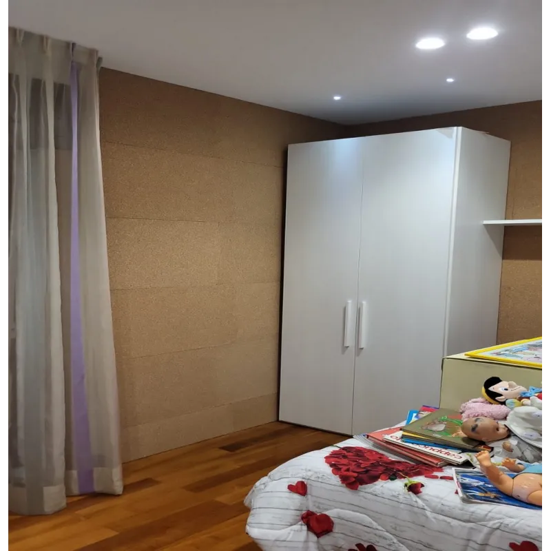 Pannello in Sughero Supercompresso a Vista spessore 10 millimetri Grana Fine