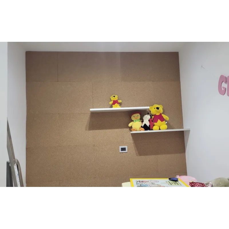 Pannello in Sughero Supercompresso a Vista spessore 10 millimetri Grana Fine