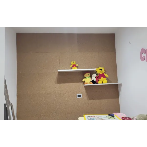 Pannello in Sughero Supercompresso a Vista spessore 10 millimetri Grana Fine