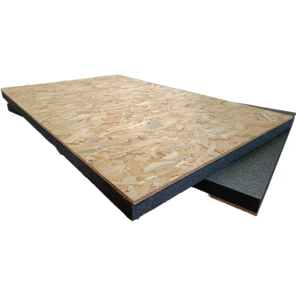 Isolamento Coperture tetto solaio pannello pedonabile Grafite + OSB