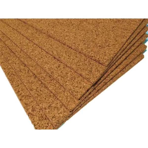 Pannello in Sughero biondo spessore 1 cm. compresso a 230 Kg.