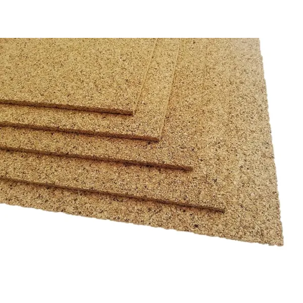 Pannello in Sughero biondo spessore 1 cm. compresso a 230 Kg.