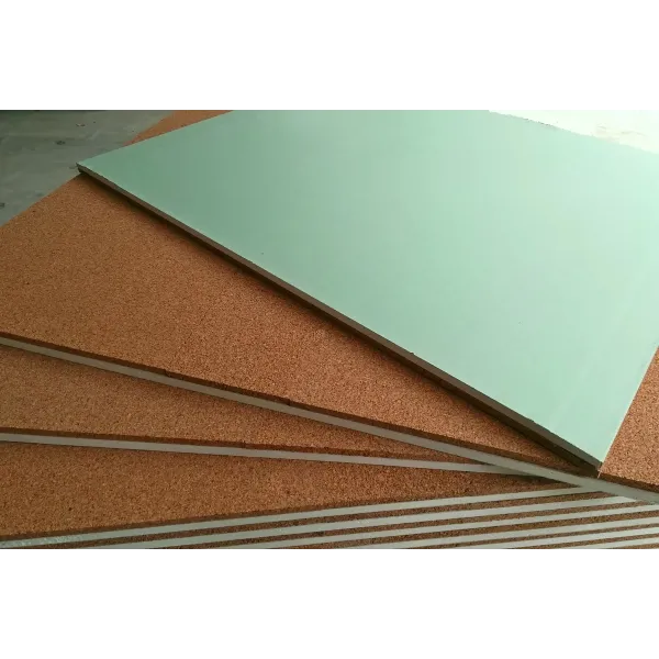 Pannello isolante Slim Hydro 23 - Sughero Supercompresso 10 mm. + Cartongesso 13 mm.