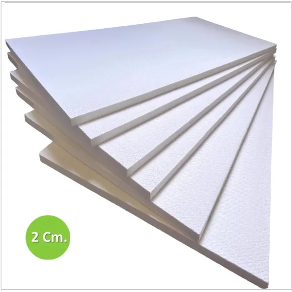 Polistirene Estruso XPS 125 x 60 spessore 2 cm. Pannello Isolante Rigido Resistente alla Compressione