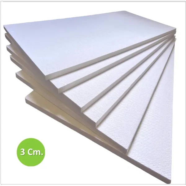 Polistirene Estruso XPS 125 x 60 spessore 3 cm. Pannello Isolante Rigido Resistente alla Compressione