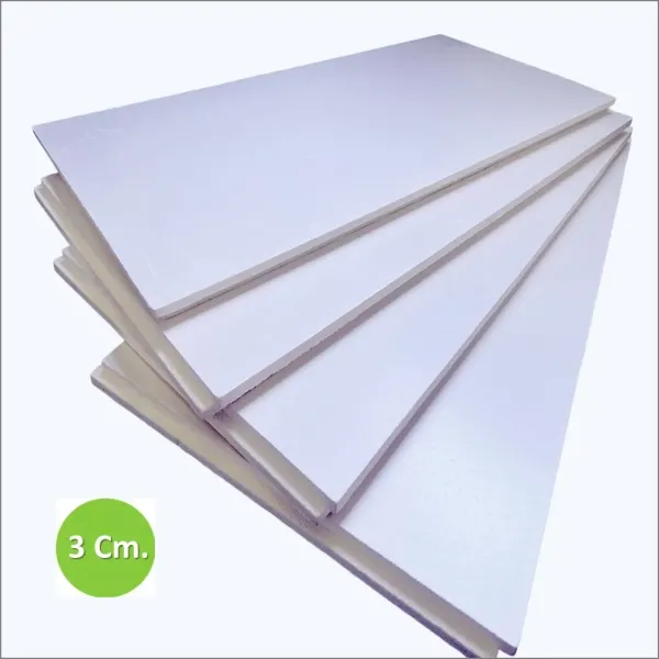 Pannello isolante rigido  XPS  Polistirene Estruso 3 cm. incastro battente