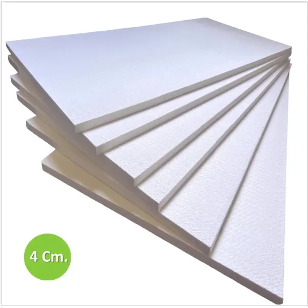 Polistirene Estruso XPS 125 x 60 spessore 4 cm. Pannello Isolante Rigido Resistente alla Compressione