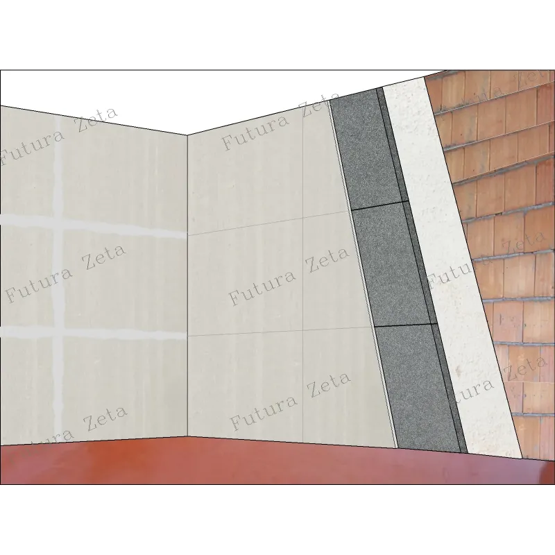 Pannello isolante termico EPS Grafite 40 mm. + cartongesso 10 mm.