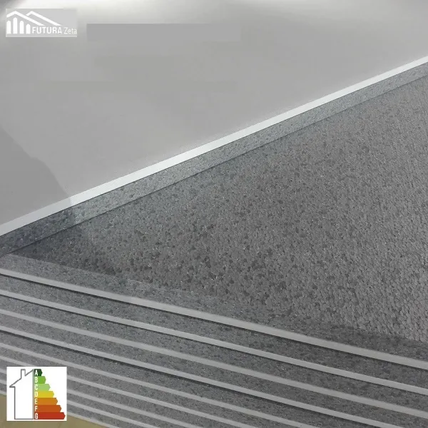 Pannello isolante termico EPS Grafite 40 mm. + cartongesso 10 mm.