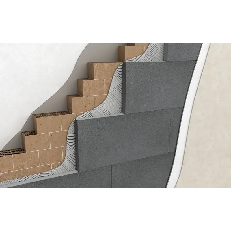 Pannello isolante in polistirolo Espanso Max 120 Grafite 120 x 100