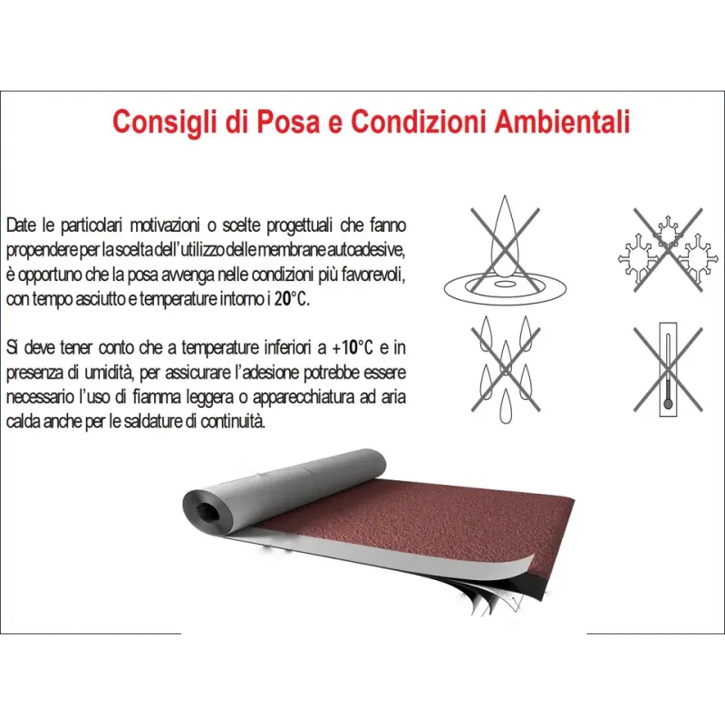 Guaina bituminosa adesiva autoadesiva poliestere ardesiata  carta catramata copertura casette solaio sottotegola impermeabille