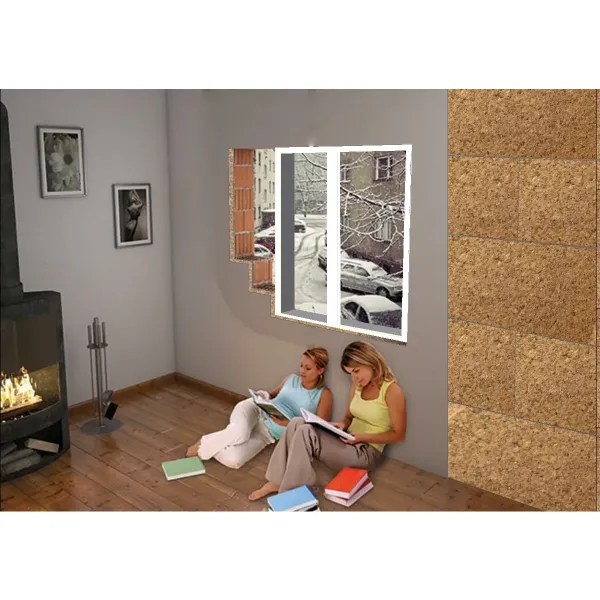 Pannelli in Sughero biondo spessori da 2 a 10 cm.  Qualità Superiore