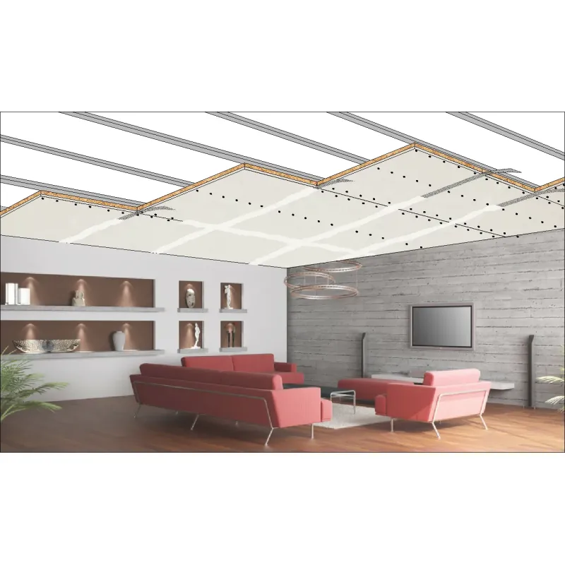 Rivestimento isolante interno Polistirene Grafite 30 mm. + cartongesso 10 mm.