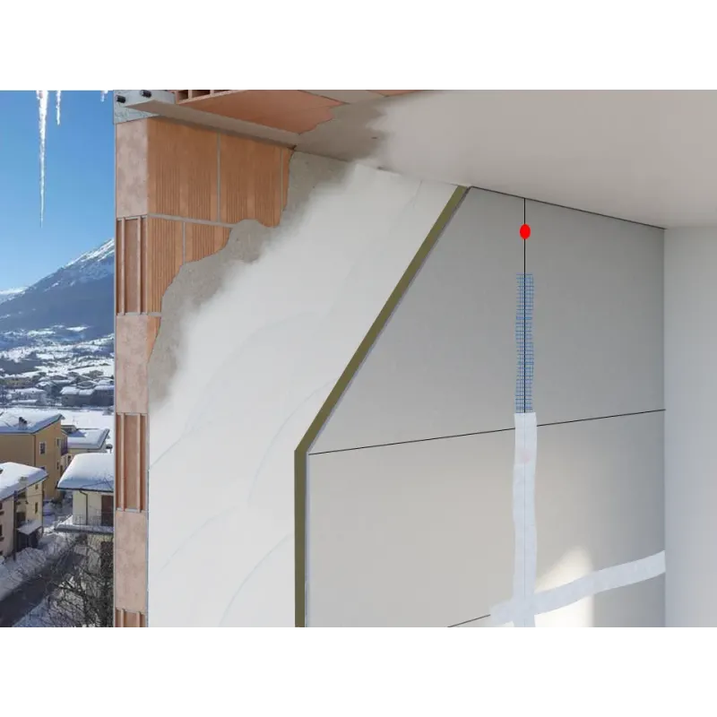 Pannello Isolante Acustico in Lana di Roccia 4 cm. + Cartongesso 10 mm. 120 x 100