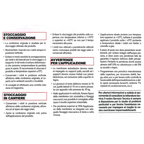 Guaina adesiva ardesiata verde  poliestere professionale carta catramata