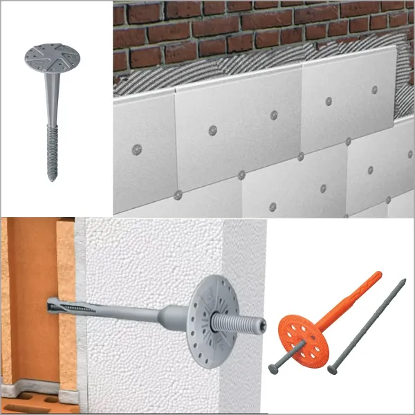 Tasselli  cappotto per fissaggio materiali isolanti