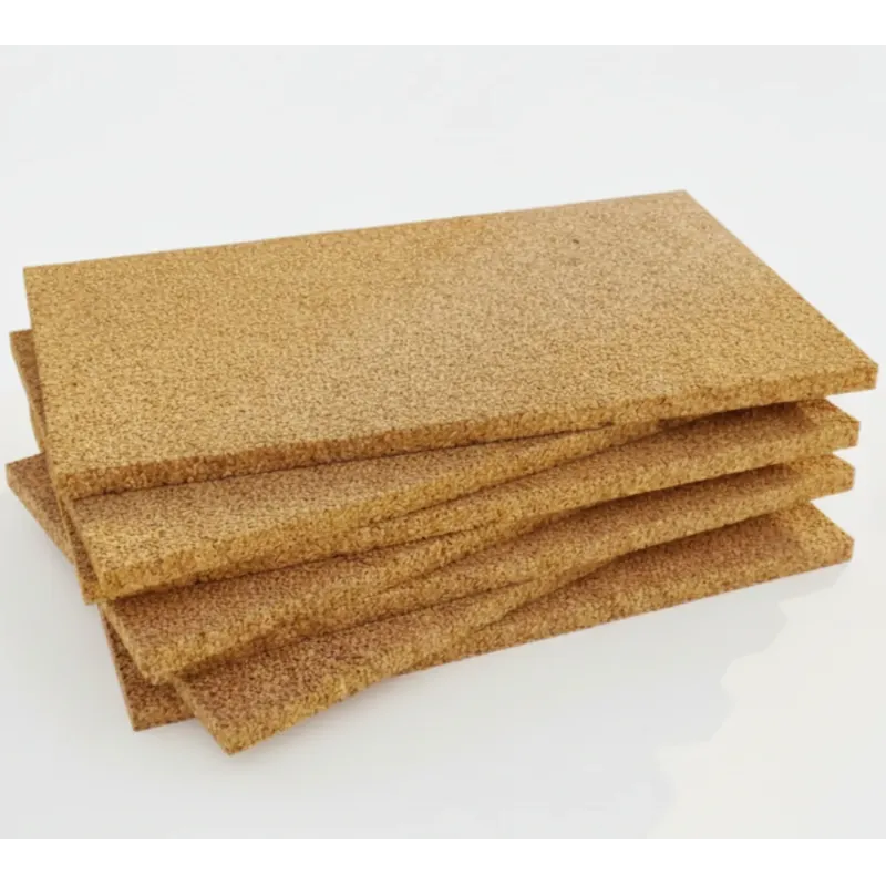 Pannelli in Sughero biondo spessori da 2 a 10 cm.  Qualità Superiore