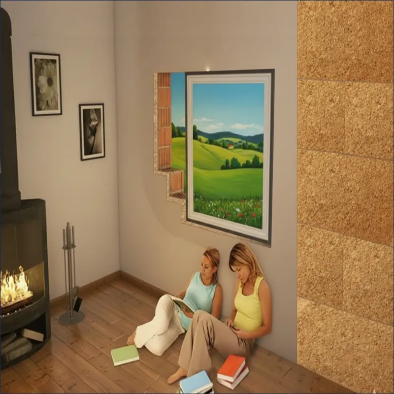 Pannelli in Sughero biondo spessori da 2 a 10 cm.  Qualità Superiore