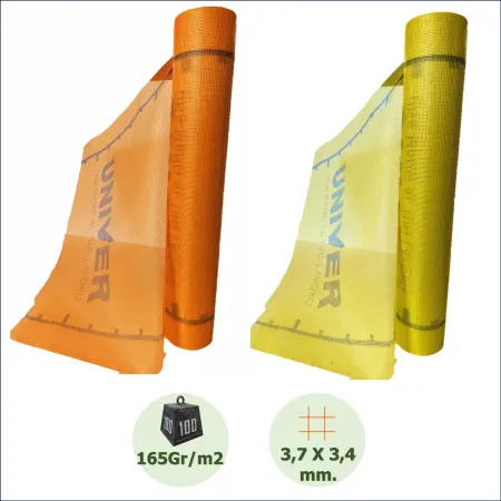 La rete in fibra di vetro FUTURAZeta è una soluzione professionale per l'isolamento termico a cappotto, con un peso di 165 gramm