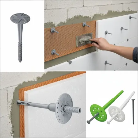 Tasselli  cappotto per fissaggio materiali isolanti