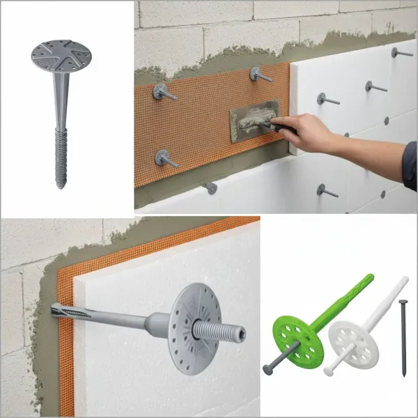 Tasselli  cappotto per fissaggio materiali isolanti