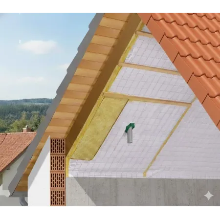 Telo Freno al Vapore, Membrana in TNT Regolatore Flusso Aria, Isolamento e Protezione Tetto e Pareti.