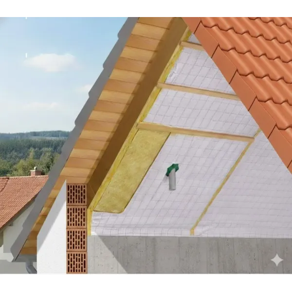 Telo Freno al Vapore, Membrana in TNT Regolatore Flusso Aria, Isolamento e Protezione Tetto e Pareti.