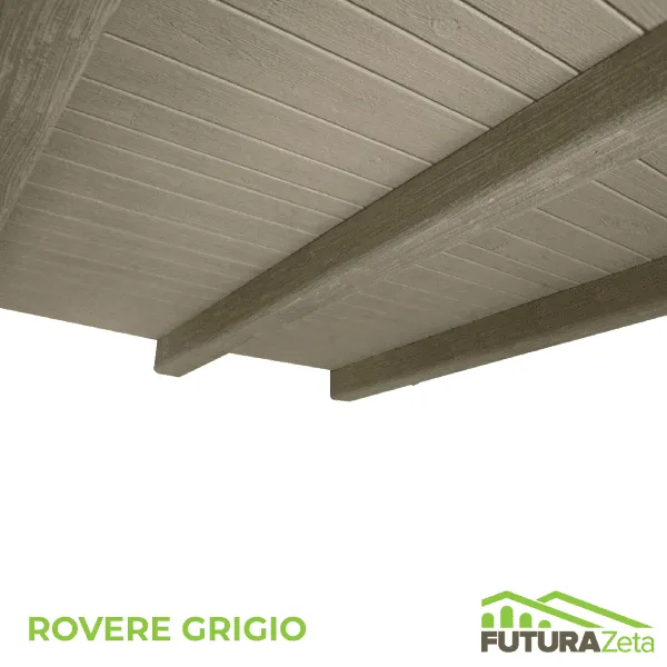 Soffitto/Controsoffitto Termico Estetico Arredamento – Rovere Grigio