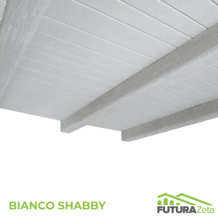 Soffitto/Controsoffitto Termico Estetico Arredamento – Bianco Shabby