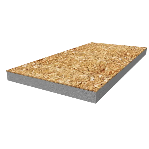 Isolamento Coperture tetto solaio pannello pedonabile Grafite + OSB