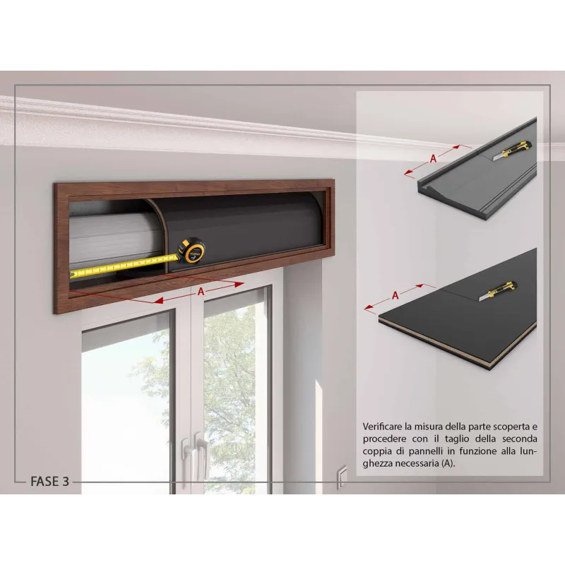 Mistral-Kit Plus Isolamento Acustico Stop Spifferi Cassonetto Avvolgibili