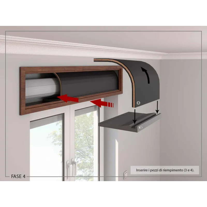 Mistral-Kit Plus Isolamento Acustico Stop Spifferi Cassonetto Avvolgibili