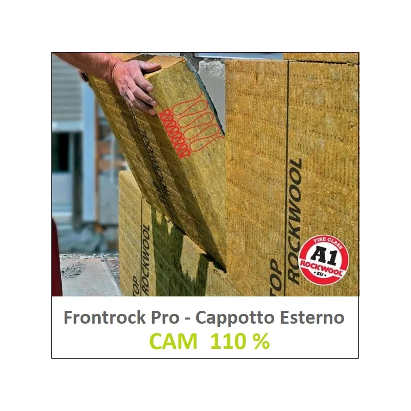 Cappotto Termico Esterno Frontrock Pro Ecobonus 100 mm. Corazzato Cappotto Termico Esterno Frontrock Pro Ecobonus 100 mm. Corazzato